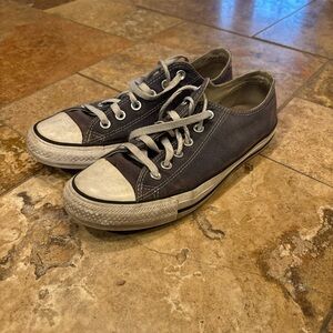 Navy Low-Top Sneakers